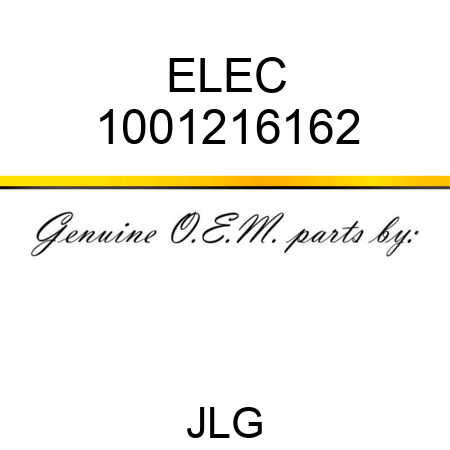 ELEC 1001216162