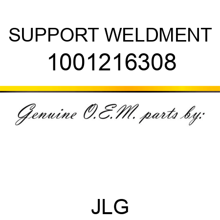 SUPPORT WELDMENT 1001216308