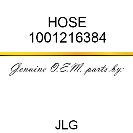 HOSE 1001216384
