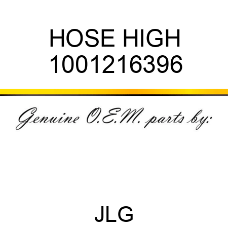 HOSE HIGH 1001216396