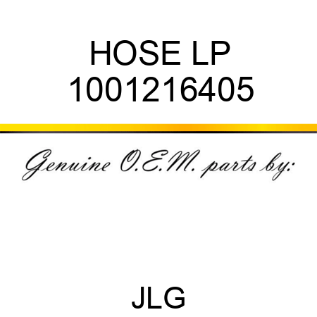HOSE LP 1001216405