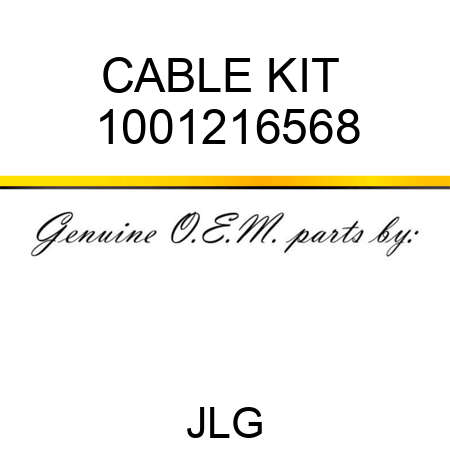 CABLE KIT  1001216568