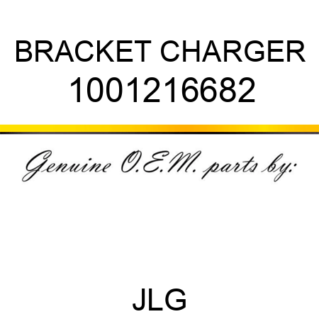 BRACKET CHARGER 1001216682
