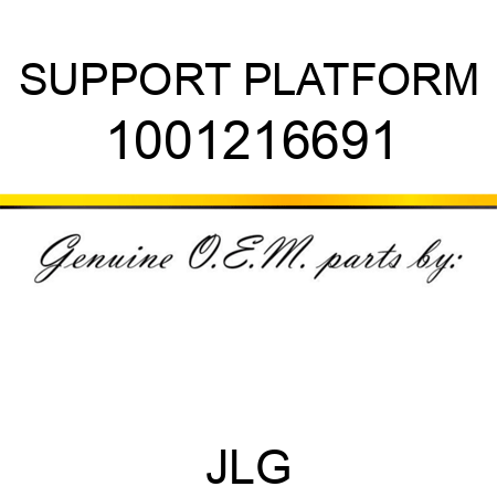 SUPPORT PLATFORM 1001216691