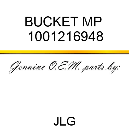 BUCKET MP  1001216948