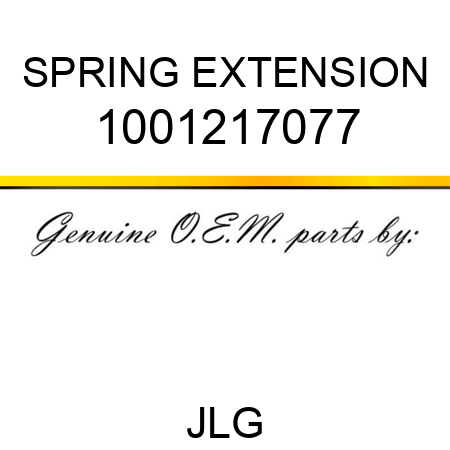 SPRING EXTENSION 1001217077