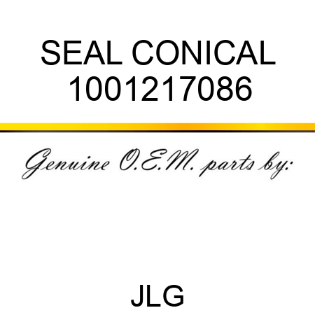 SEAL CONICAL 1001217086
