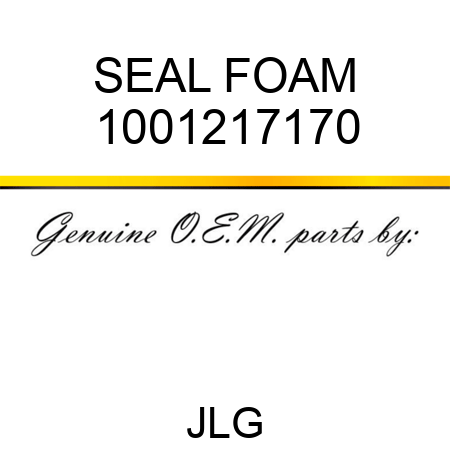 SEAL FOAM 1001217170
