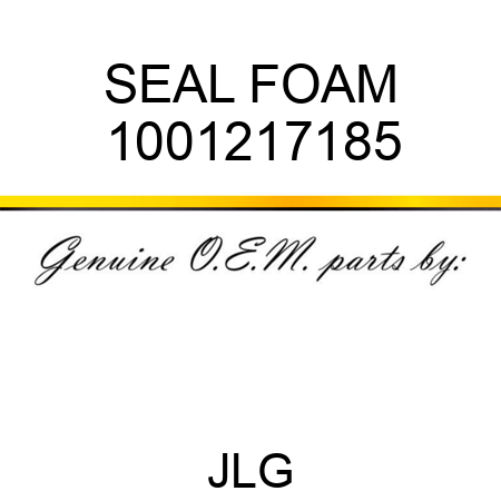 SEAL FOAM 1001217185