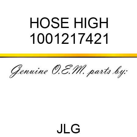 HOSE HIGH 1001217421