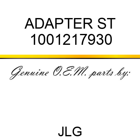 ADAPTER ST 1001217930