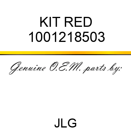 KIT RED 1001218503