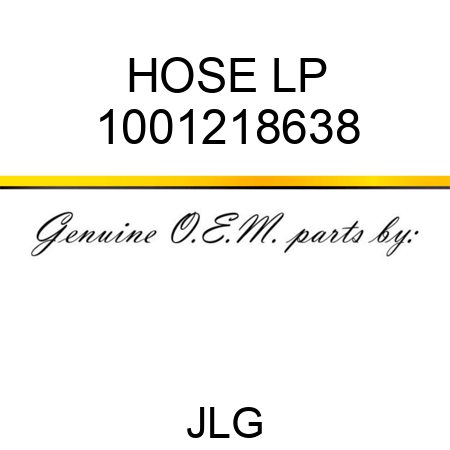 HOSE LP 1001218638