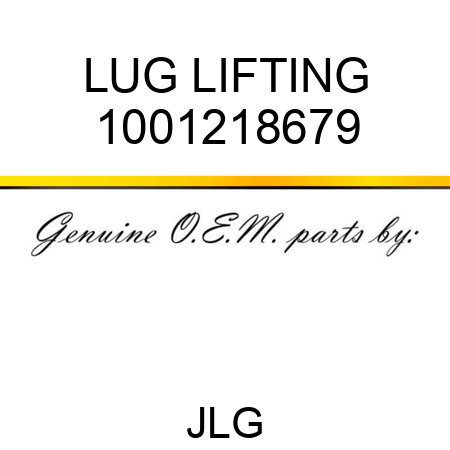 LUG LIFTING 1001218679