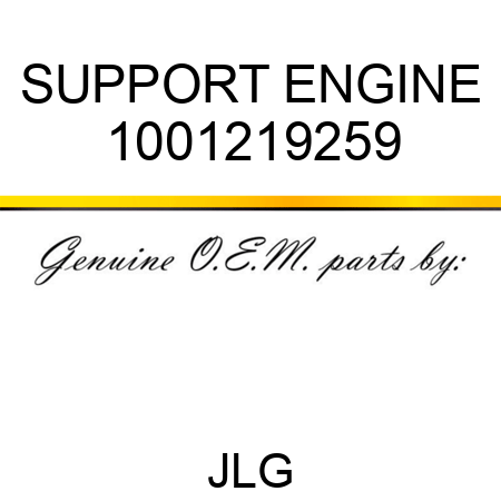 SUPPORT ENGINE 1001219259