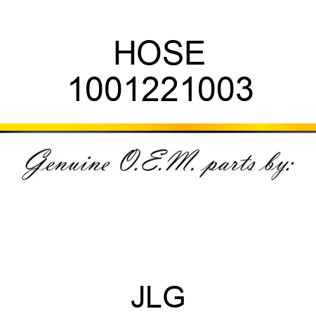 HOSE 1001221003