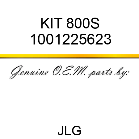 KIT 800S 1001225623