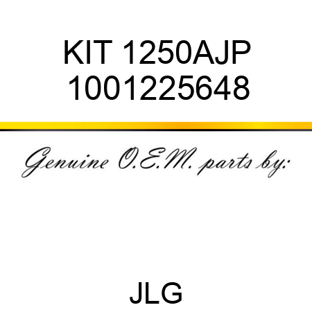 KIT 1250AJP 1001225648