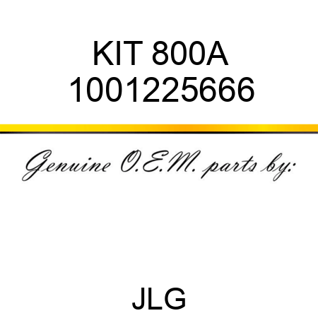 KIT 800A 1001225666