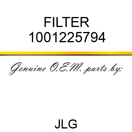 FILTER 1001225794