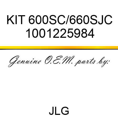 KIT 600SC/660SJC 1001225984