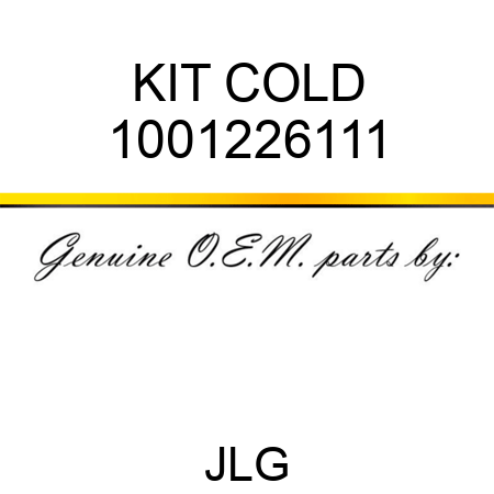 KIT COLD 1001226111