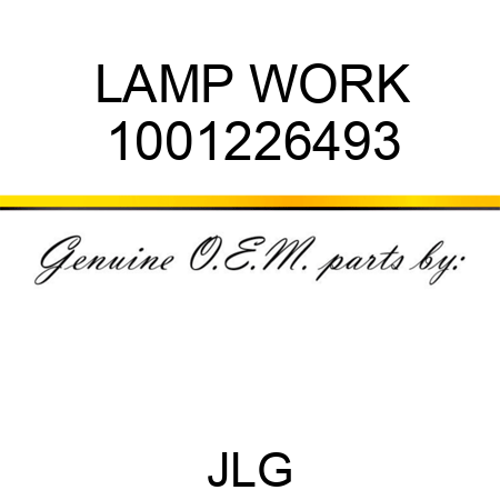 LAMP WORK 1001226493
