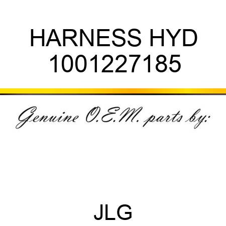 HARNESS HYD 1001227185