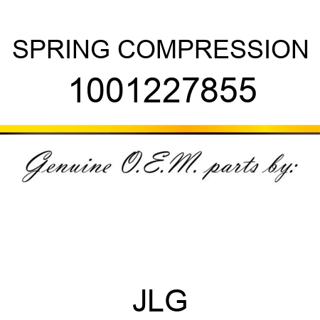 SPRING COMPRESSION 1001227855