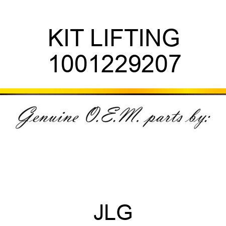 KIT LIFTING 1001229207