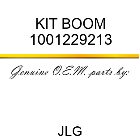 KIT BOOM 1001229213