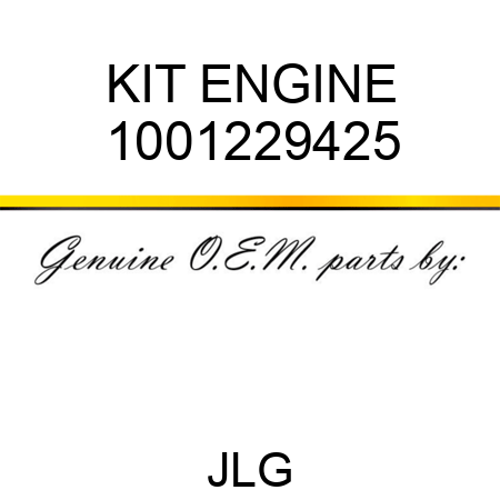 KIT ENGINE 1001229425