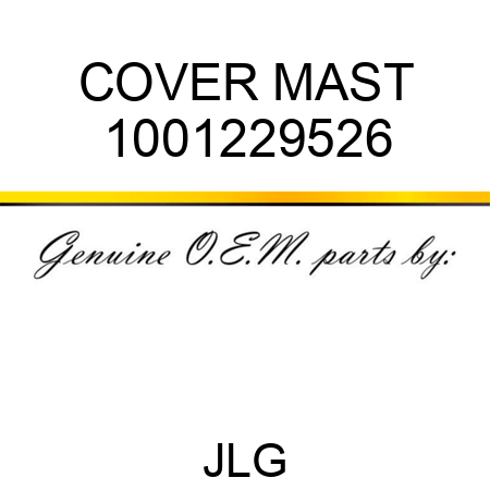 COVER MAST 1001229526