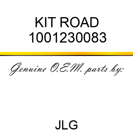 KIT ROAD 1001230083