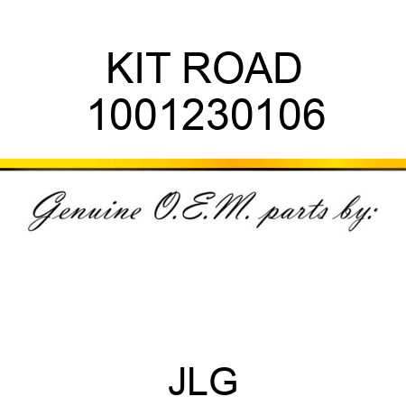 KIT ROAD 1001230106