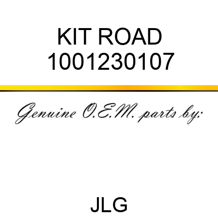 KIT ROAD 1001230107
