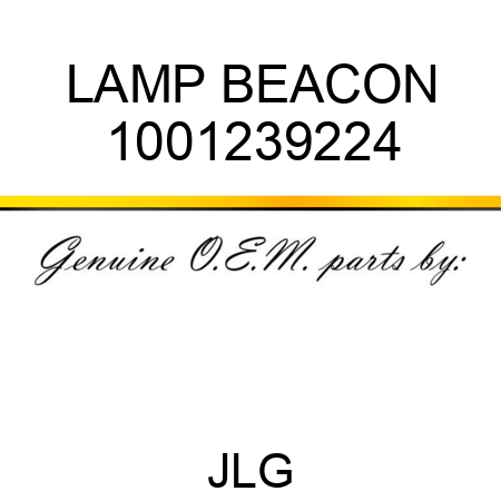 LAMP BEACON 1001239224