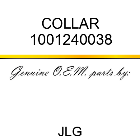 COLLAR 1001240038