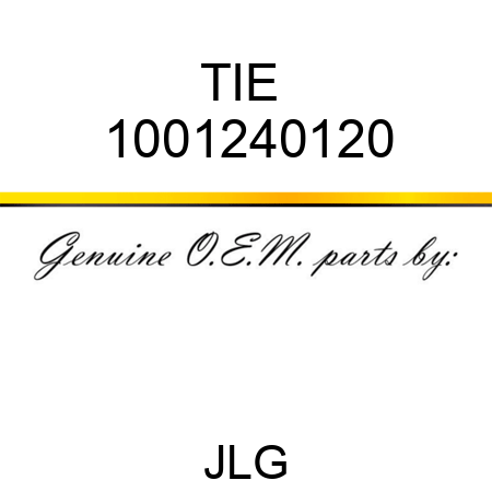 TIE  1001240120