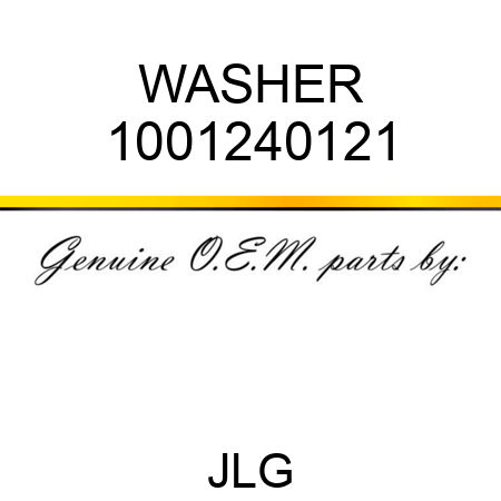 WASHER 1001240121