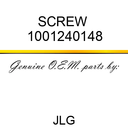 SCREW  1001240148