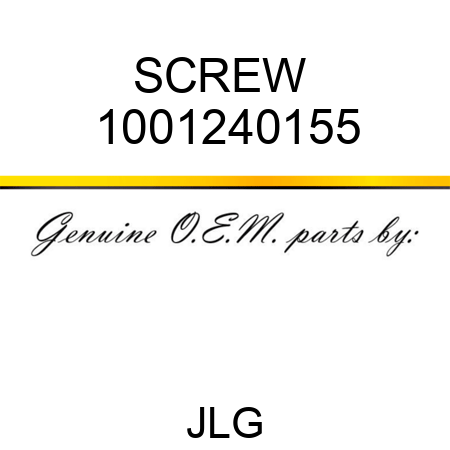 SCREW  1001240155