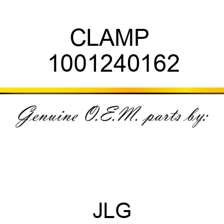 CLAMP  1001240162