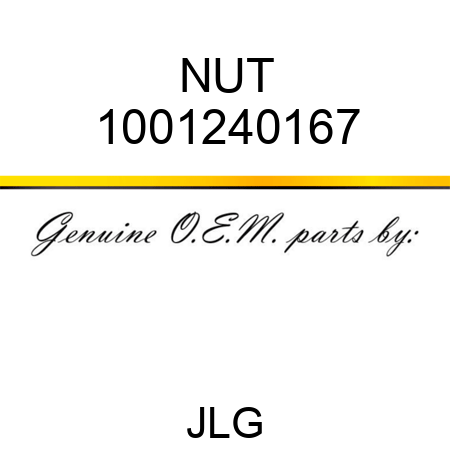NUT 1001240167