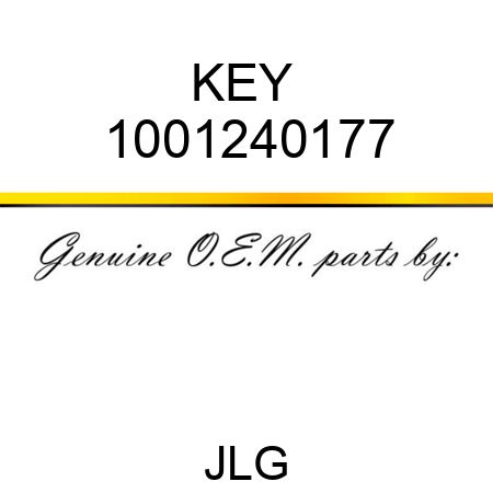 KEY  1001240177