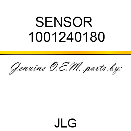 SENSOR  1001240180