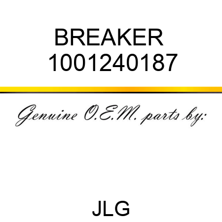BREAKER  1001240187
