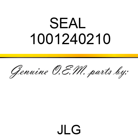 SEAL  1001240210
