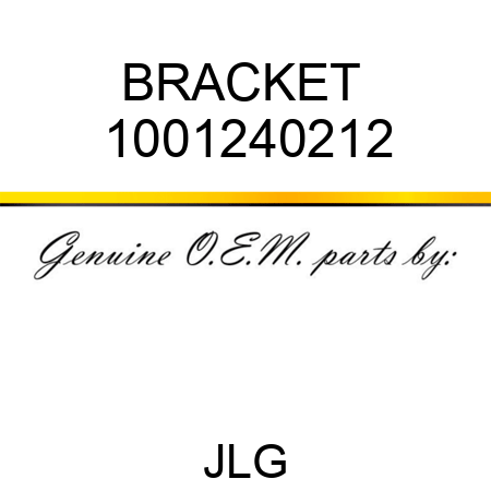BRACKET  1001240212