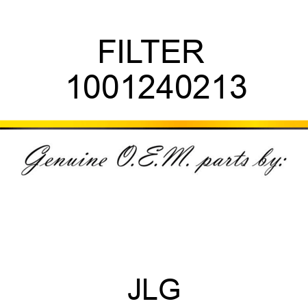 FILTER  1001240213